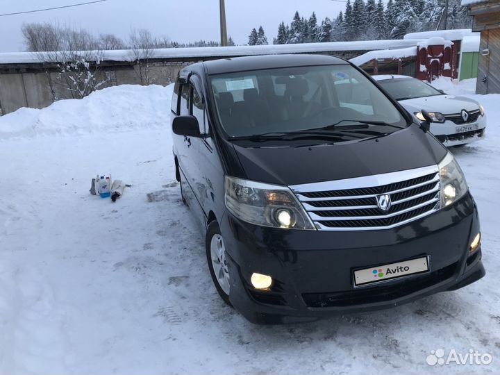 Toyota Alphard 2.4 AT, 2008, 220 000 км