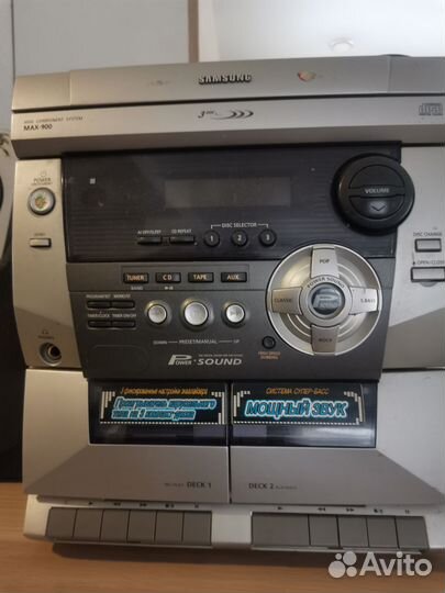 Музыкальный центр samsung