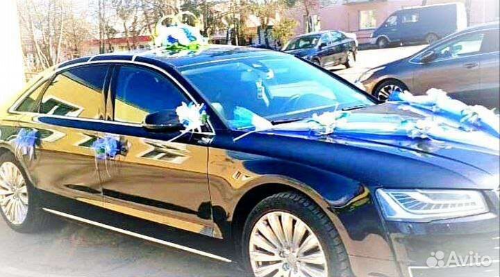 Украшение для авто свадебное