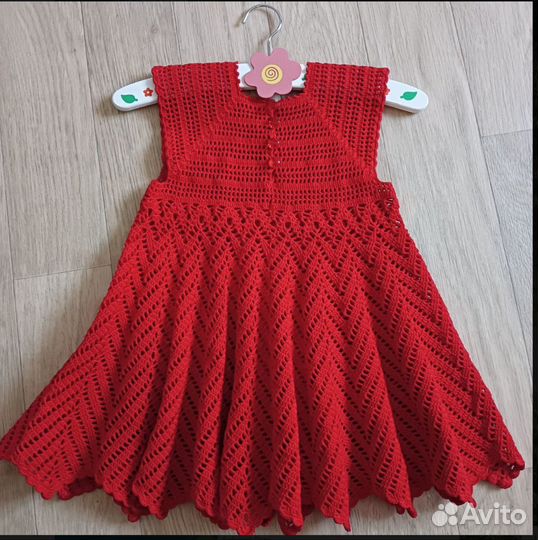 Платье для девочки младенца, до года. Новое