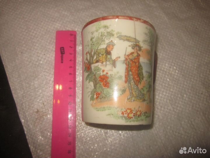 Кружка.Фарфор.Клеймо тд.Дулево.20-ые годы