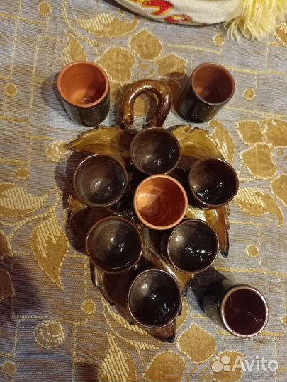 Набор керамических рюмок