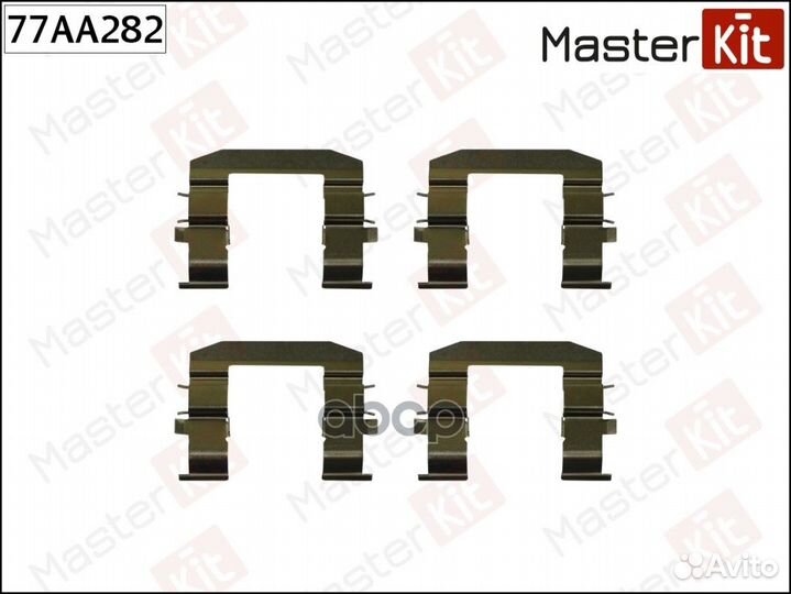 Комплект установочный тормозных колодок hyundai