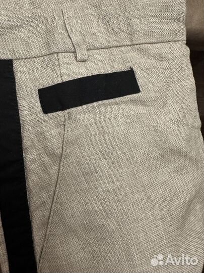Брюки Mango 34 (40-42 размер), лен-хлопок