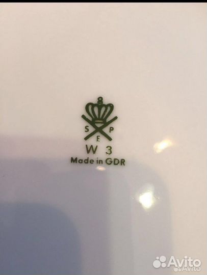 Столовый сервиз гдр «Мадонна»,клеймо SEP,позициями