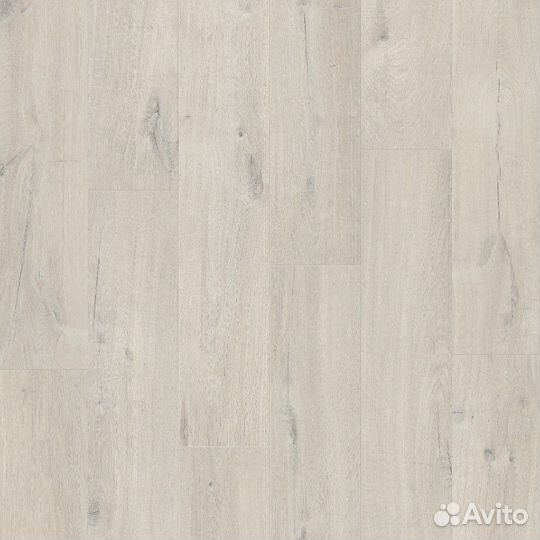 Пвх-плитка Quick-Step Livyn Дуб хлопковый белый