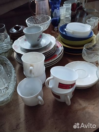 Посуда бу разная