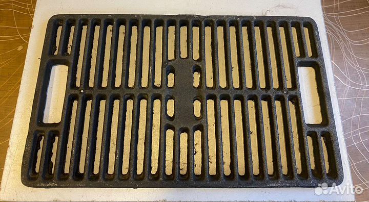 Чугунная решетка гриль 24х41