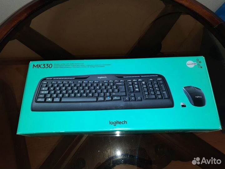 Комплект Logitech MK330 клавиатура + мышь