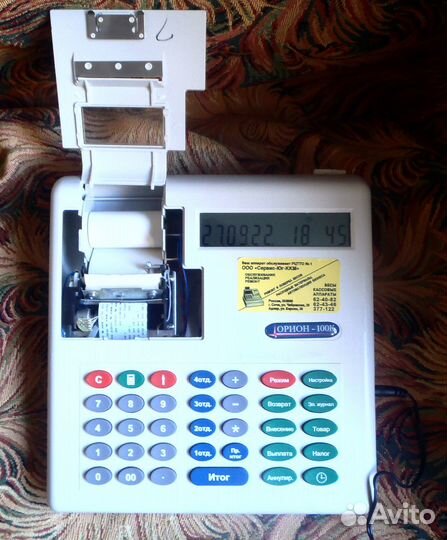 Контрольно-кассовая машина Орион 100К