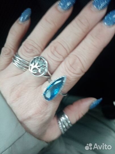 Серебряное кольцо