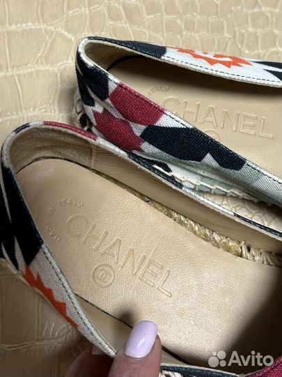 Эспадрильи женские Chanel