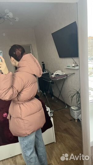 Куртка демисезонная женская 44 46 с поясом