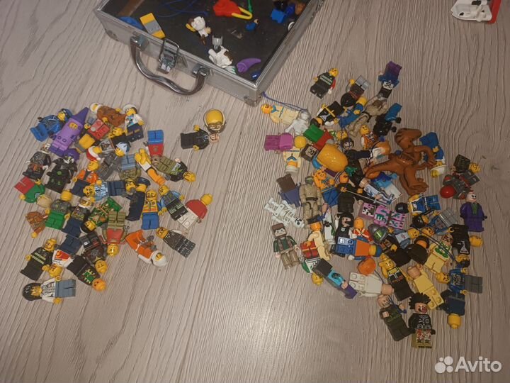 Lego и аналог россыпью с инструкциями