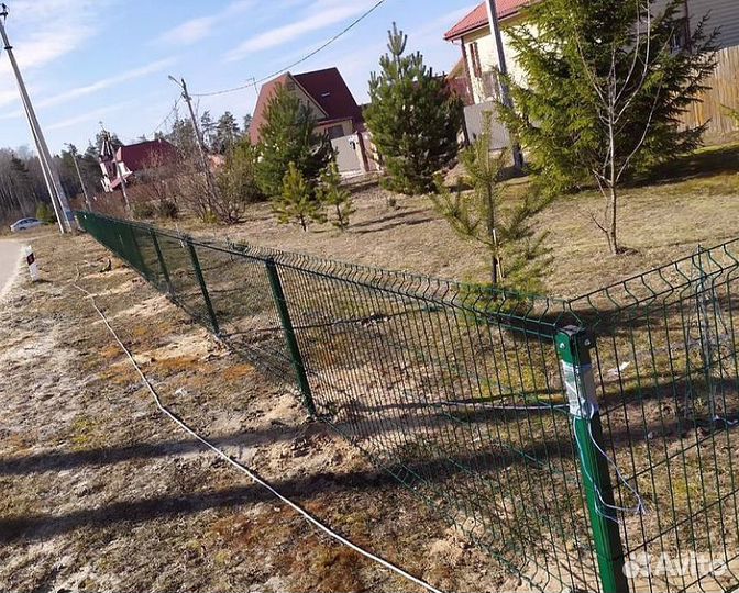 Забор из 3д сетки