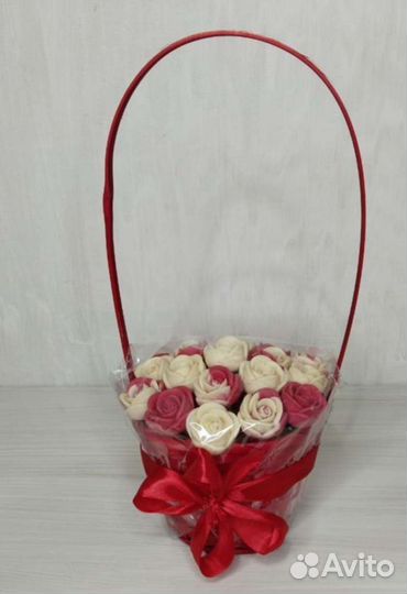 Шоколадные розы,съедобные цветы