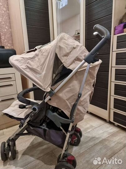 Прогулочная коляска трость сильвер cross