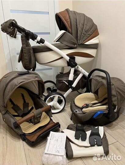 Коляска adamex barletta 3 в 1