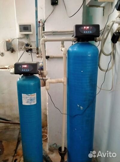 Система очистки воды Обезжелезивание Умягчение