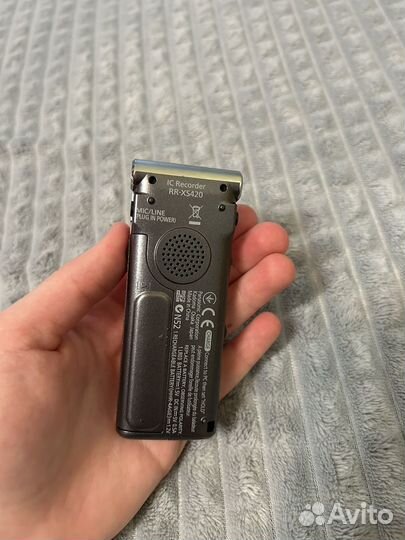 Цифровой диктофон Panasonic RR-XS420 2GB Silver