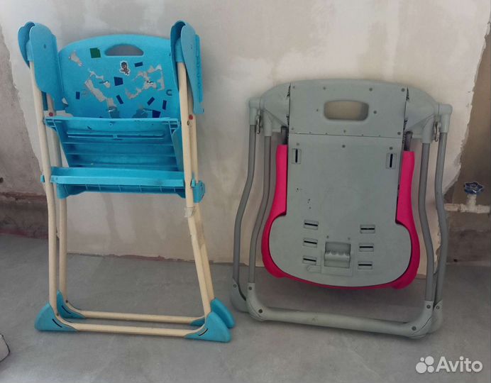 Детский стульчик 2шт. Б/у