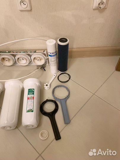 Фильтр для воды 3-х ступенчатый