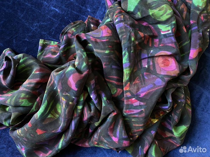 Платок тонкий очень большой 2,5 метра