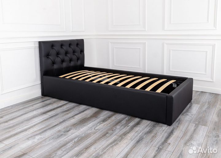 Кровать односпальная с матрасом 90х200 Барселона