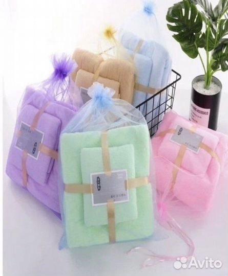 Подарок набор полотенец