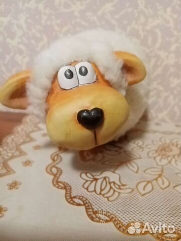 Овечка, интерьерная фигурка