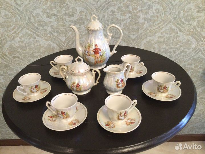 Сервиз кофейный (Мадонна, пастушка)