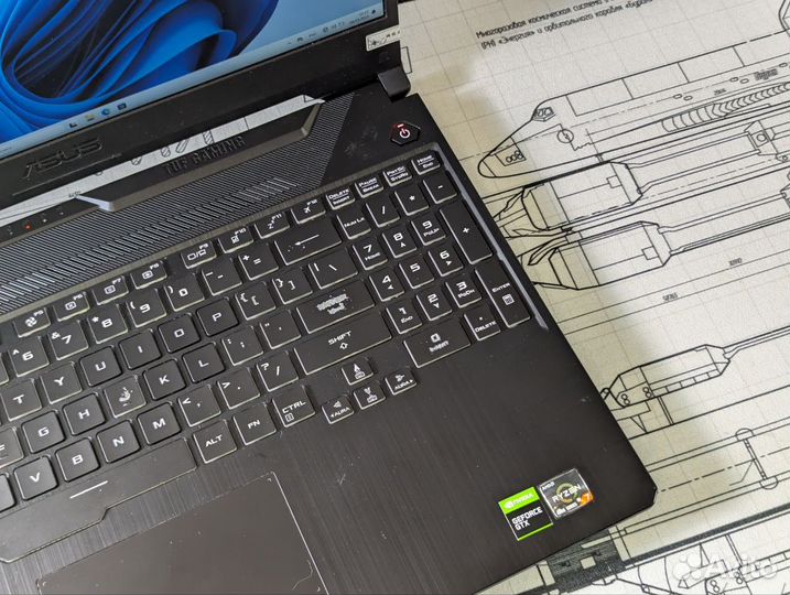 Игровой Asus TUF TianXuan Ryzen 7 4800H / RTX2060