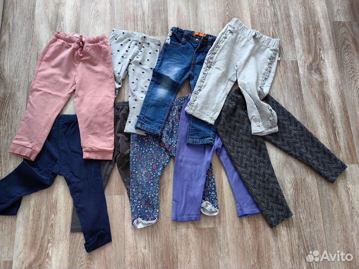 Детские вещи пакетом девочку 86-92