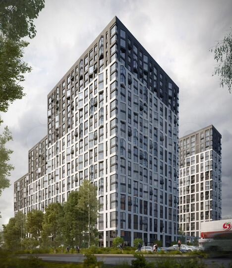 2-к. квартира, 56,6 м², 11/24 эт.