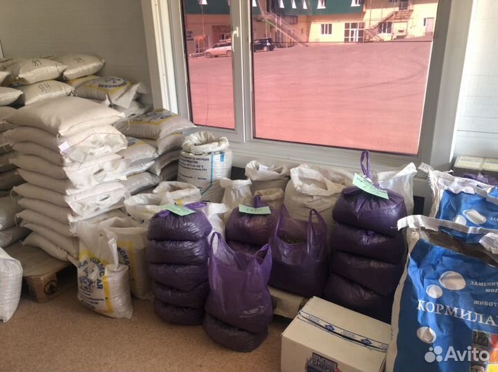 Корма для всех видов С/Х животных и птиц от 0