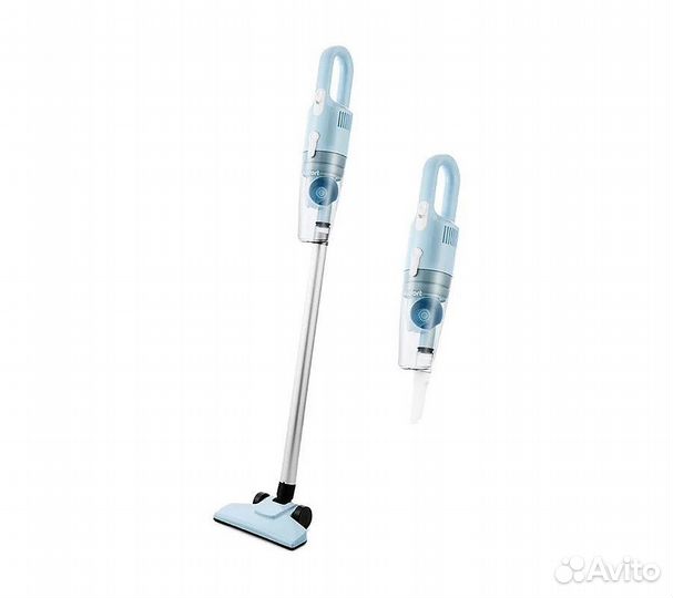 Пылесос вертикальный Kitfort кт-586-2 голубой