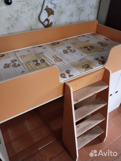 Детская кровать чердак