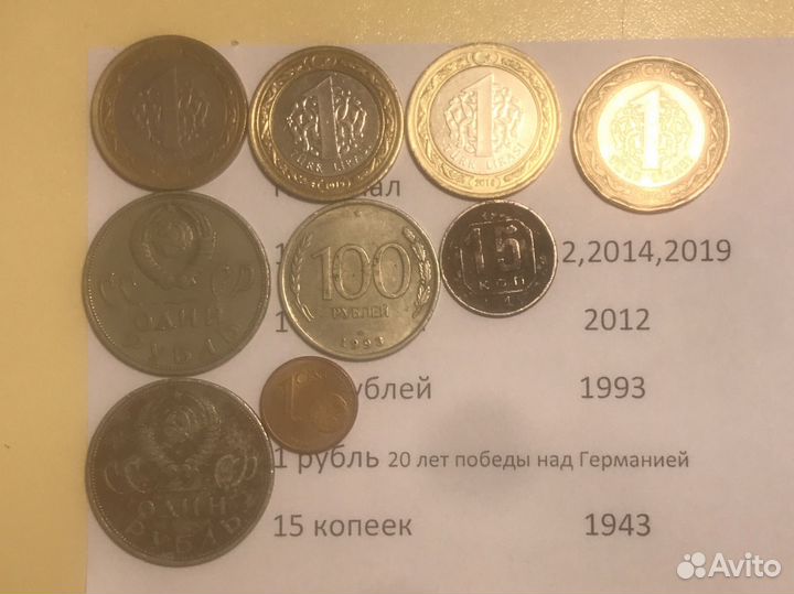 Монеты СССР 1961 1991
