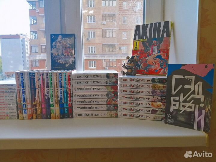 Манга, комиксы, ранобэ и книги