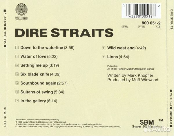 Dire Straits - Dire Straits (CD)