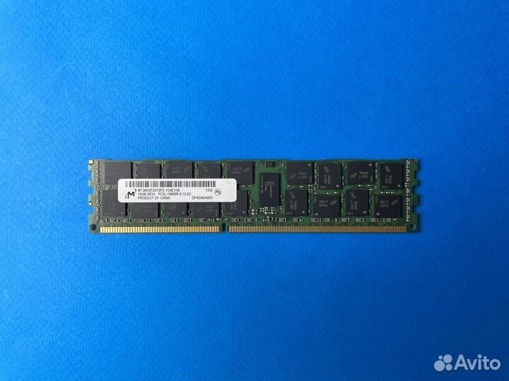 DDR3 16GB ECC REG micron Серверная с Гарантией