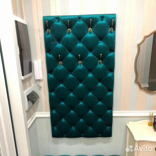 Мягкая панельна стену с крючками