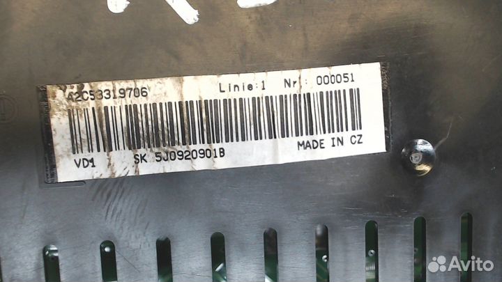 Щиток приборов Skoda Roomster, 2009