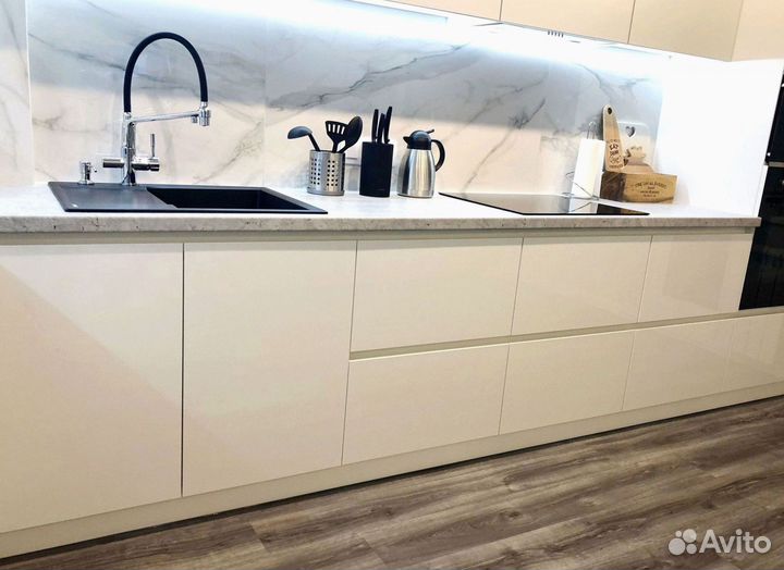 Угловая кухня с мдф фасадами в г.Владимир