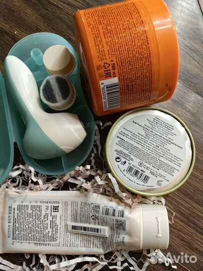 Массажер лица, средства, пакетом