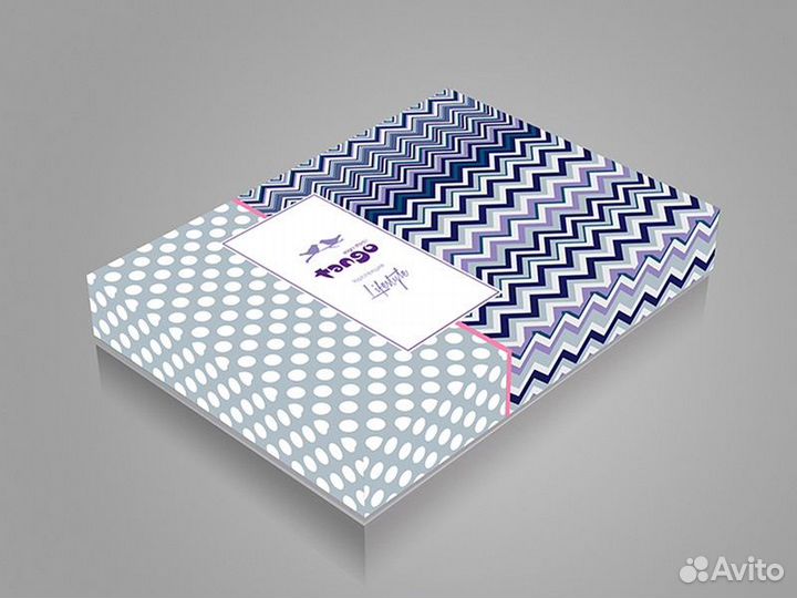 Постельное белье на резинке сатин Tango LS15 евро