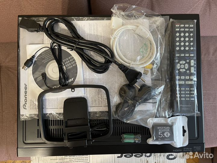 Ресивер pioneer vsx-821(новый,bluetooth,usb,hdmi)