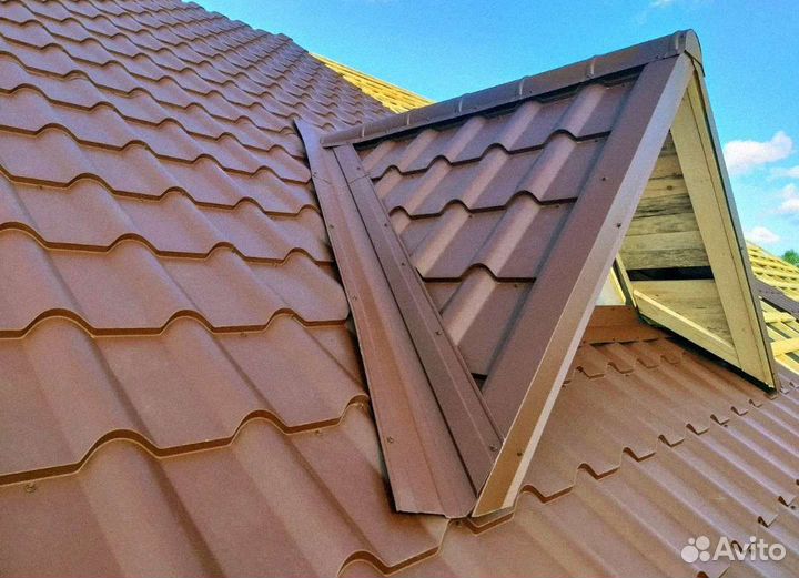 Металлочерепица монтеррей любые размеры
