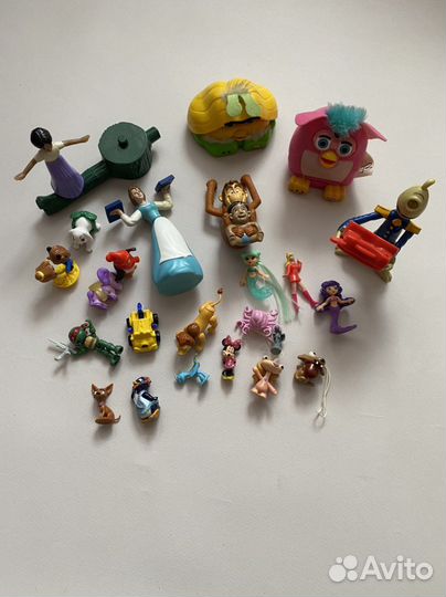 Игрушки макдональдс киндер