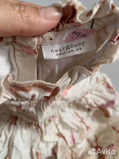 Платья пакетом для девочки 6-9 месяцев